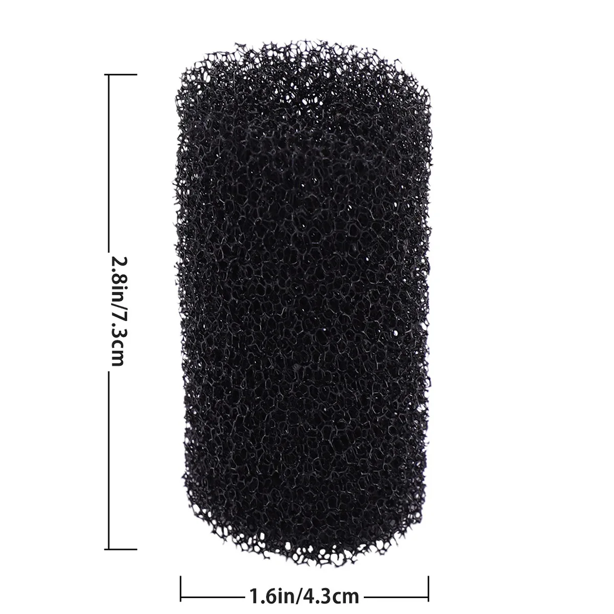 

12 PCS Pool Filter Sponge Oil Absorbing Sponges for Swimming Pools Hot Tubs Spas Jetted Tub Replacement Durable Practical Use