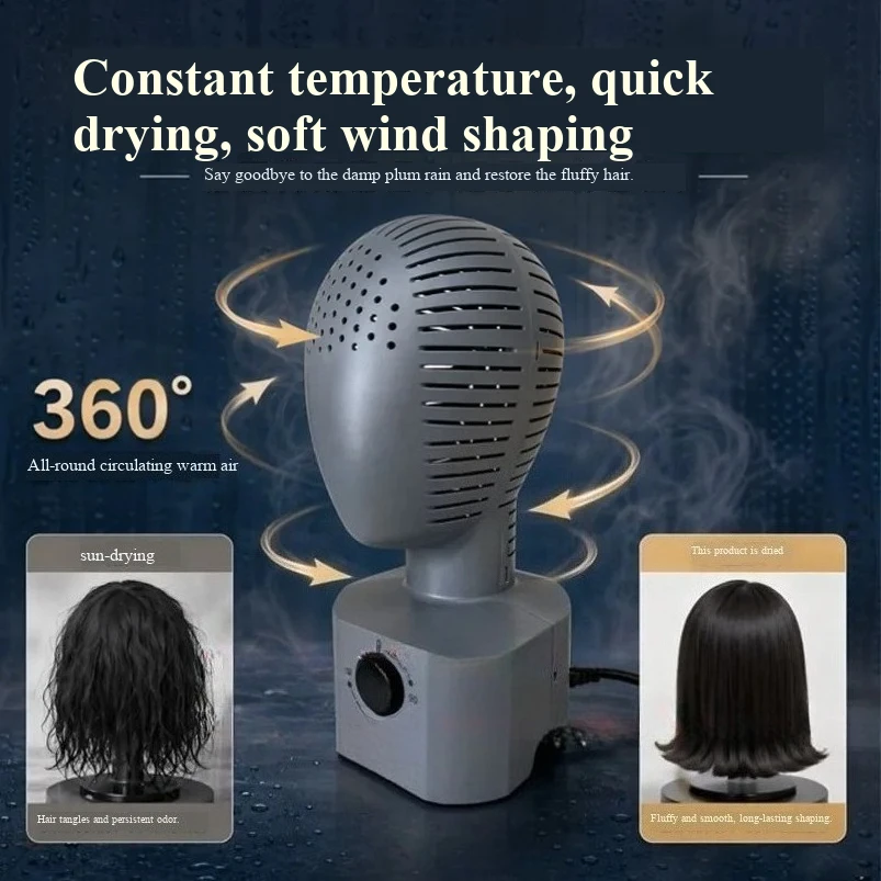 Wig Automatic Dryer Quick Setting Shaping Hair Dryer Integrated Molding Natural Fluffy Hair Dryer