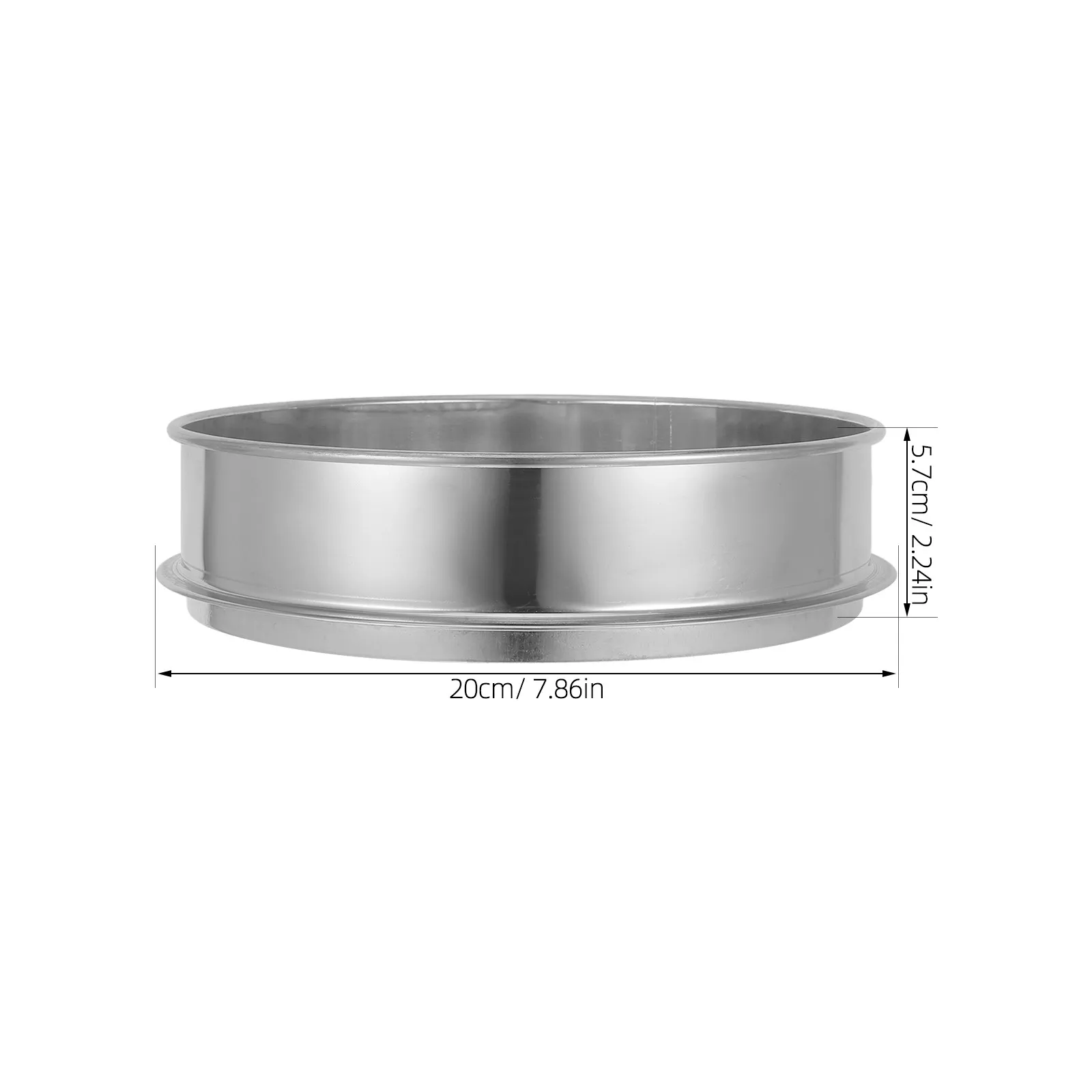 Stainless Steel Soil Sifter Mesh Sieve for Gardening Balcony Mini Garden Bonsai Potting Compost Sifting Pan Rocks Twigs Dust