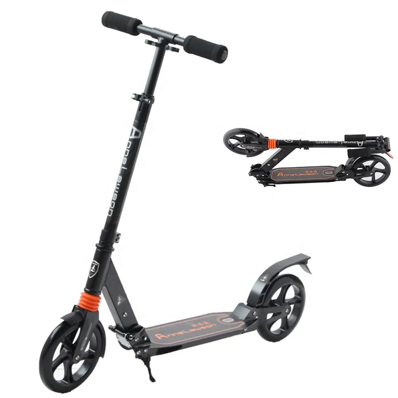 

STLF EN14619 Certification Cheap Scooter 200MM 2 Big Wheel Kick Scooter for Adult with Sponge Handle China Scooter