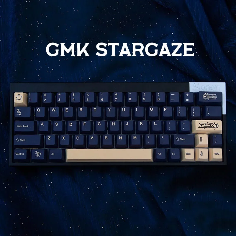 GMK Stargaze keycaps cherry  profile Dye-Sublimation PBT keycap 124keys