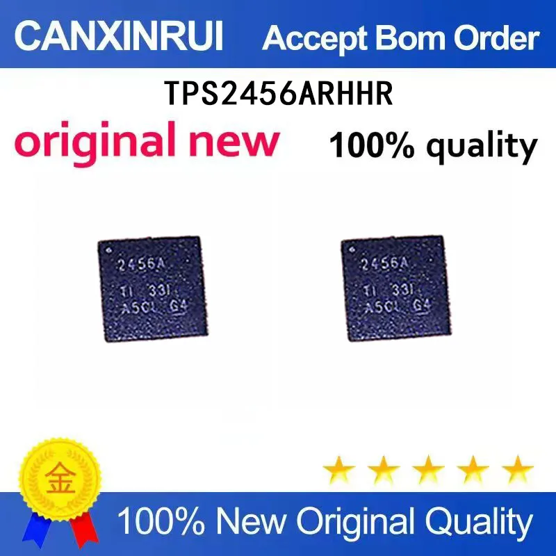 

(5-100 Pieces) TPS2456ARHHR TPS2456A 2456A QFN brand new in stock