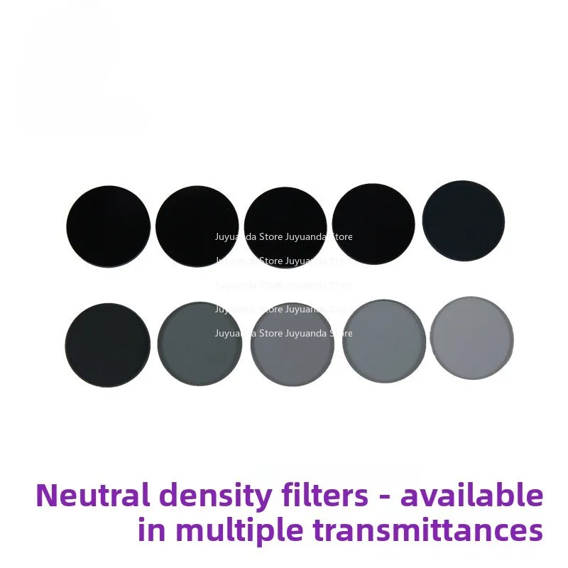 Neutral Dimmer, Attenuator, Diameter 30mm Transmittance 0.1% 1% 10% and Other Transmittances