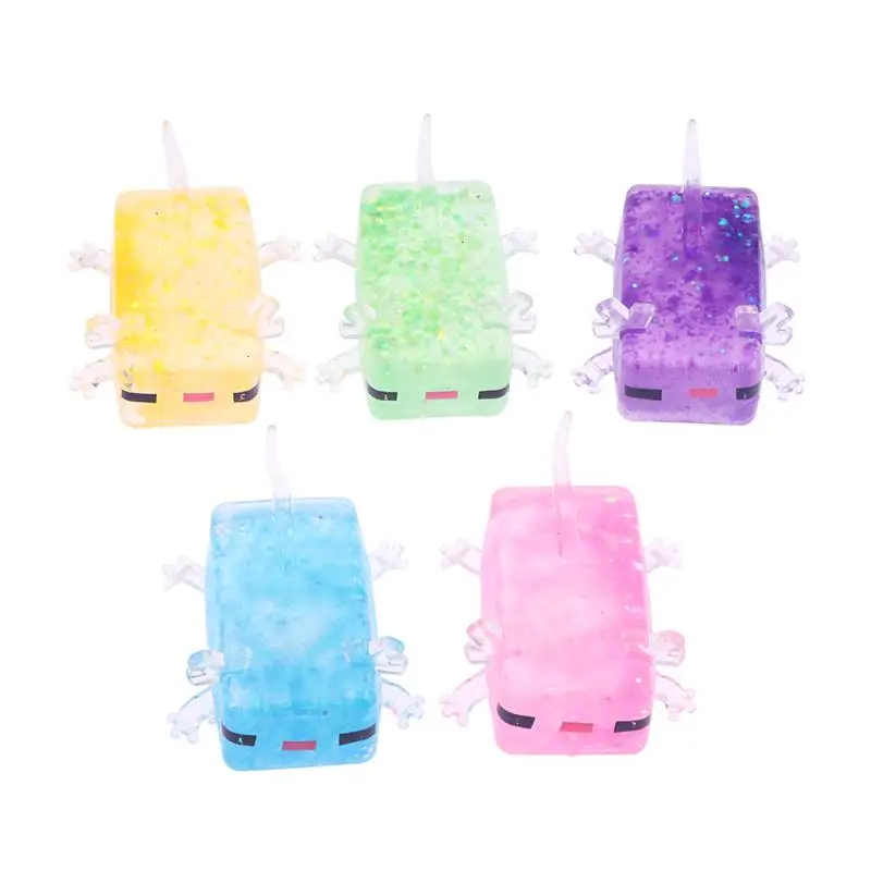 [DO]Cute Axolotl Toys Creative DIY Handmade Stress Relieving Toys Moldable Stress Relieving Toys Birthday Party Gifts