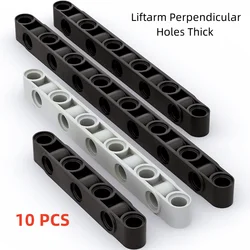 10 Pcs/lot Buildings Blocks 2391 73507 71710 2477 Liftarm Perpendicular Holes Thick 7L 9L 11L 15L Brick Parts EV3 DIY Kid Toy