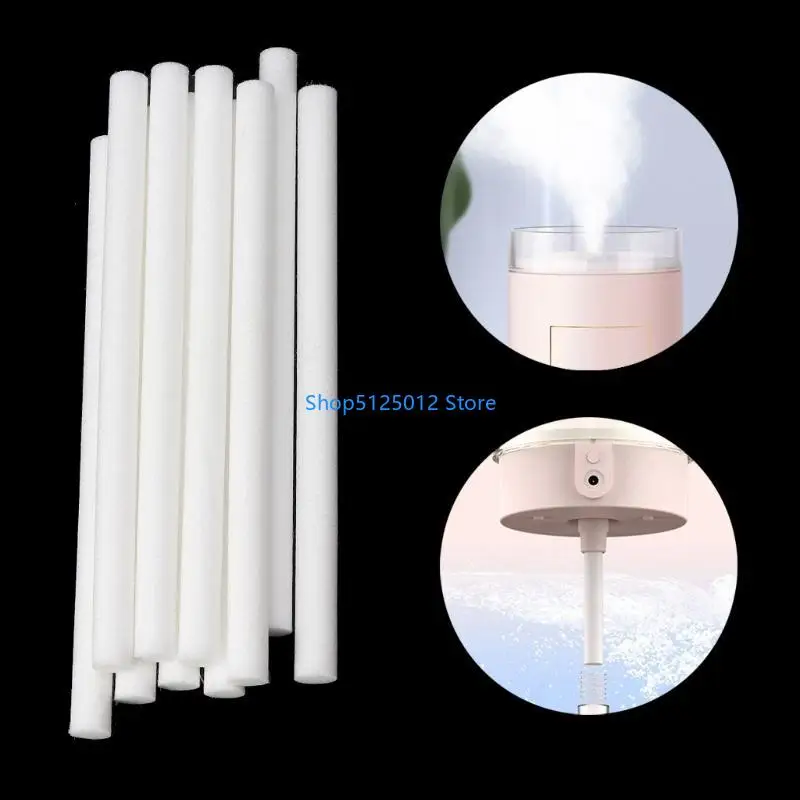 G8TC 10pcs 7mmx115mm humidifiers menyaring kapas untuk diffuser aroma humidifier