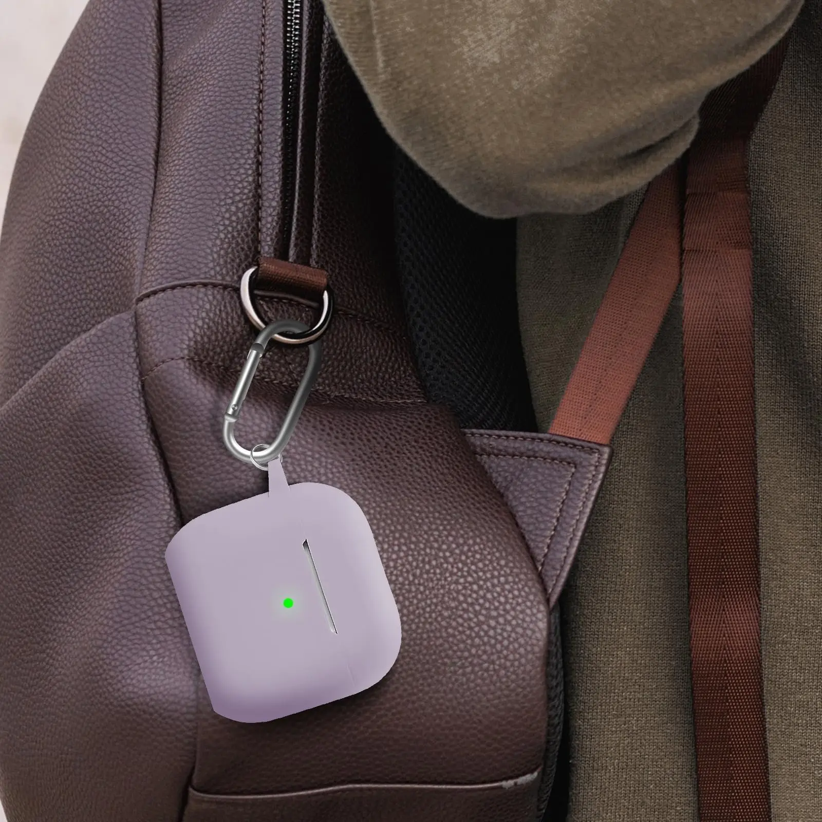 シリコンAirPods保護ケース,クリーニングキット付き,Bluetoothワイヤレスヘッドセット,2022世代,新品