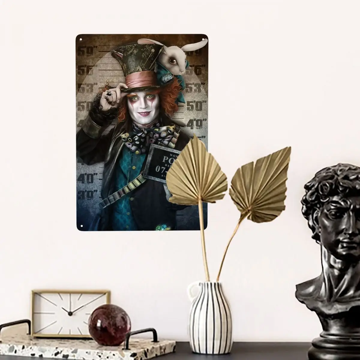 خمر مايكل مايرز هالوين فيلم الرعب المسلسل القاتل علامة معدنية شخصية القصدير اللوحة حانة جدار ديكور الفن الزخرفية