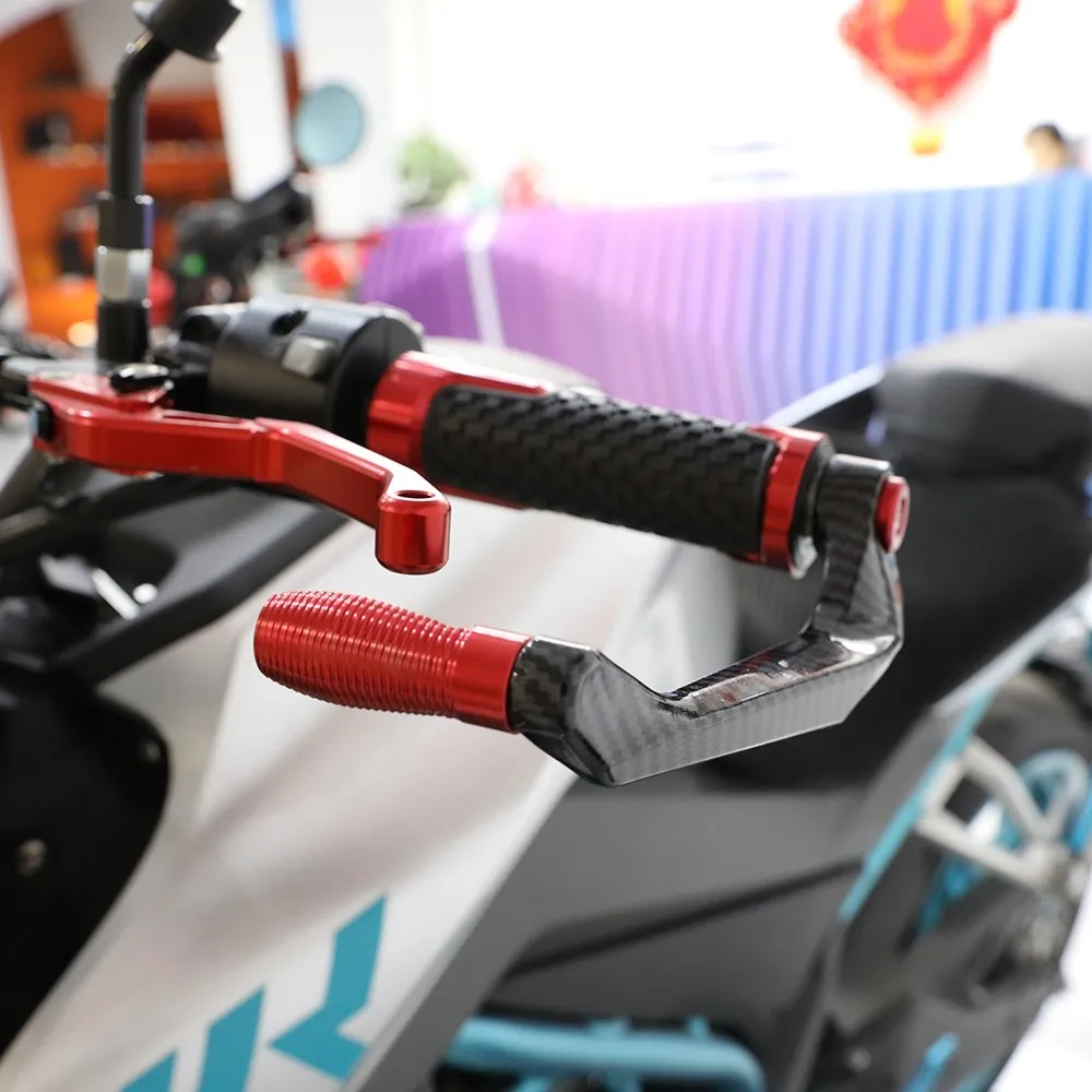 For HONDA SH125 SH125i SH 125 2014-2024 2023 2022 2021 2019 2018 2017 Handlebar Grips Guard Brake Clutch Levers Handle Bar Guard view 6