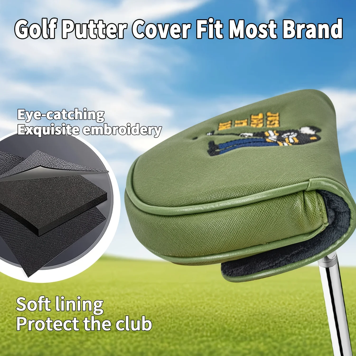 1 buah Sarung Kepala Stik Golf - Golf Equipment Rack ulasan dan harga