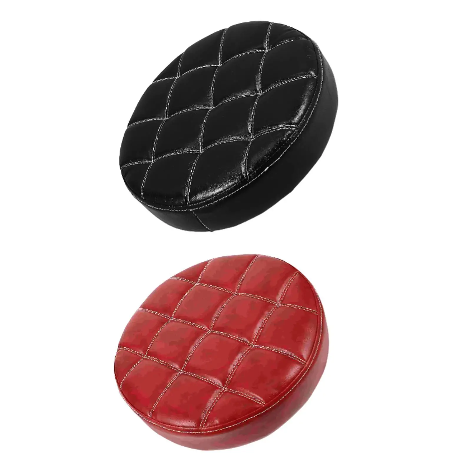 

Barstool Seat Cushion Seat Top Barstool Accessories Easy to Install Comfortable Waterproof Replacement for Salon SPA Barber Shop