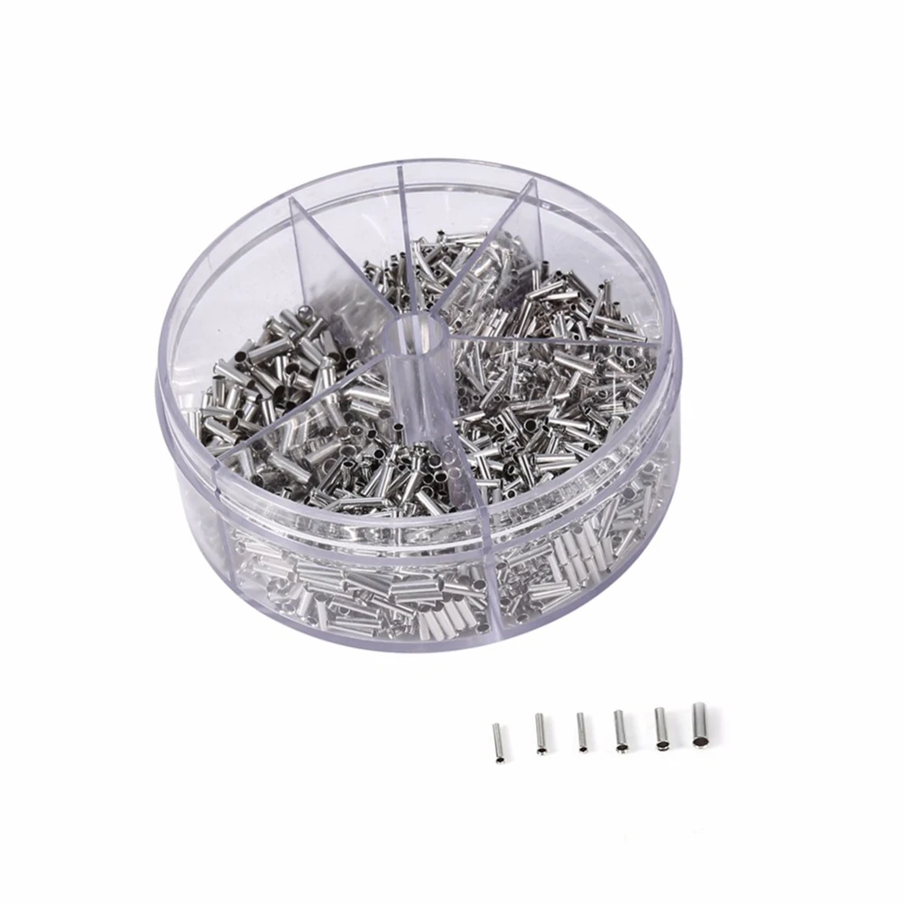 

1900 Pcs Round Terminal Box Insulated Terminals Wire Connector Crimp Connectors