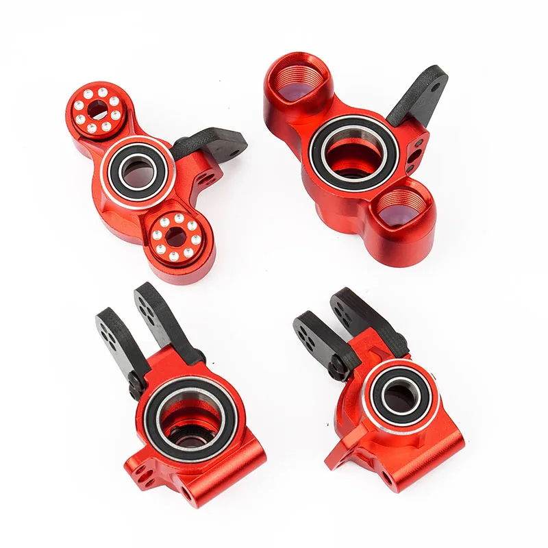 Metal Simulation Steering Block Front Rear Set for ARRMA 6S MOJAVE TYPHON FIRETEAM INFRACTION FELONY LIMITLESS RC truck Car