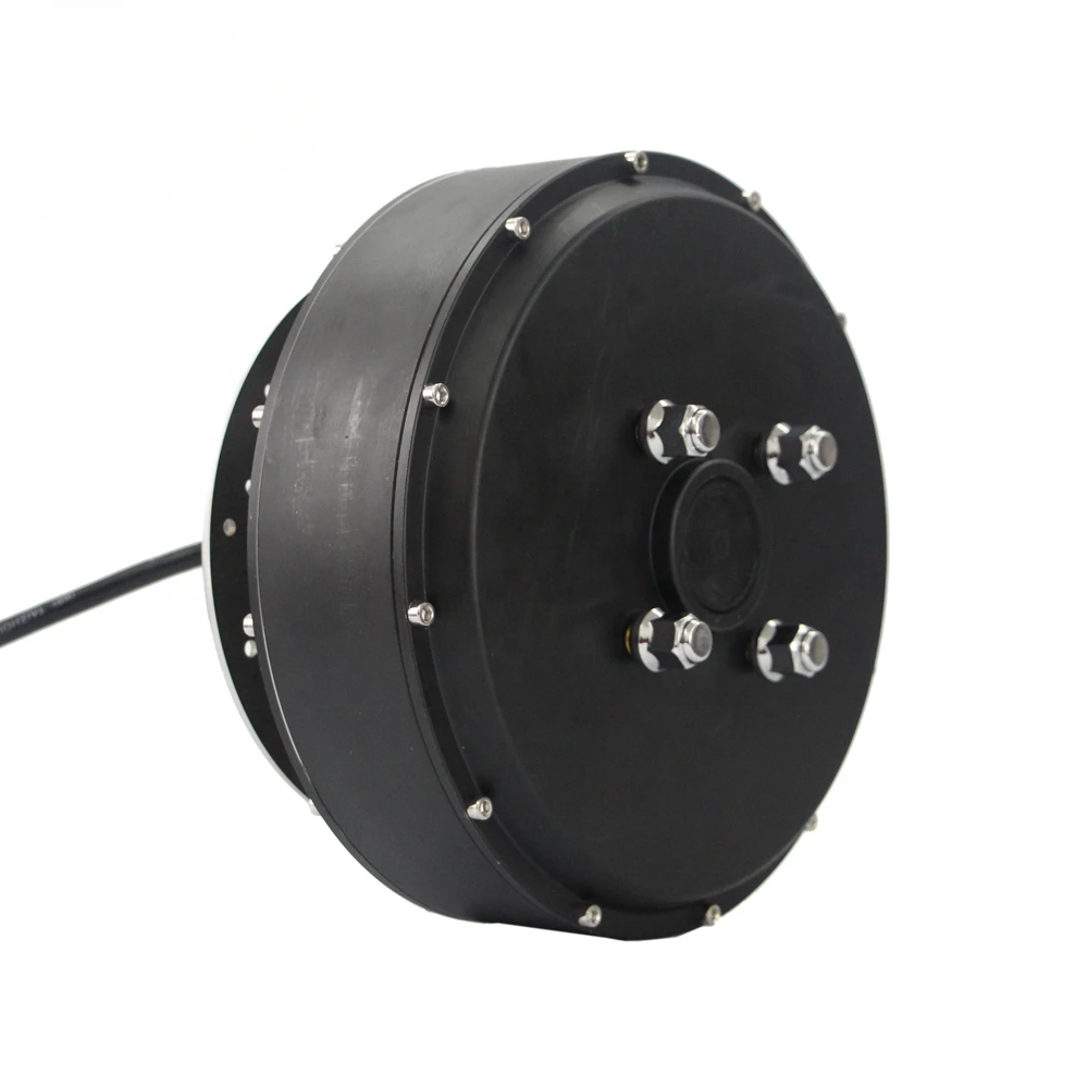 1500W 260 V1 High Effective 12x5.0inch Single Shaft Detachable In Wheel Hub Motor For ATV Car And E-scooter