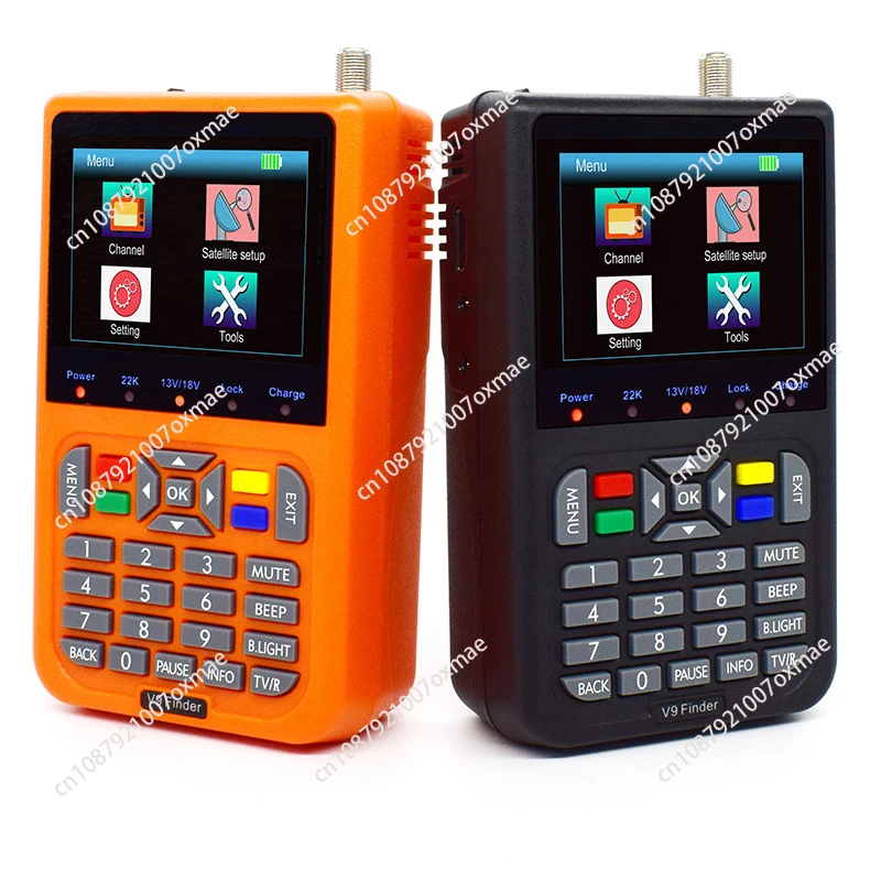 

V9 Finder Digital Satellite 3.5 inch LCD Satellite Finder Digital Signal Finder Meter Satellite Meter Satfinder