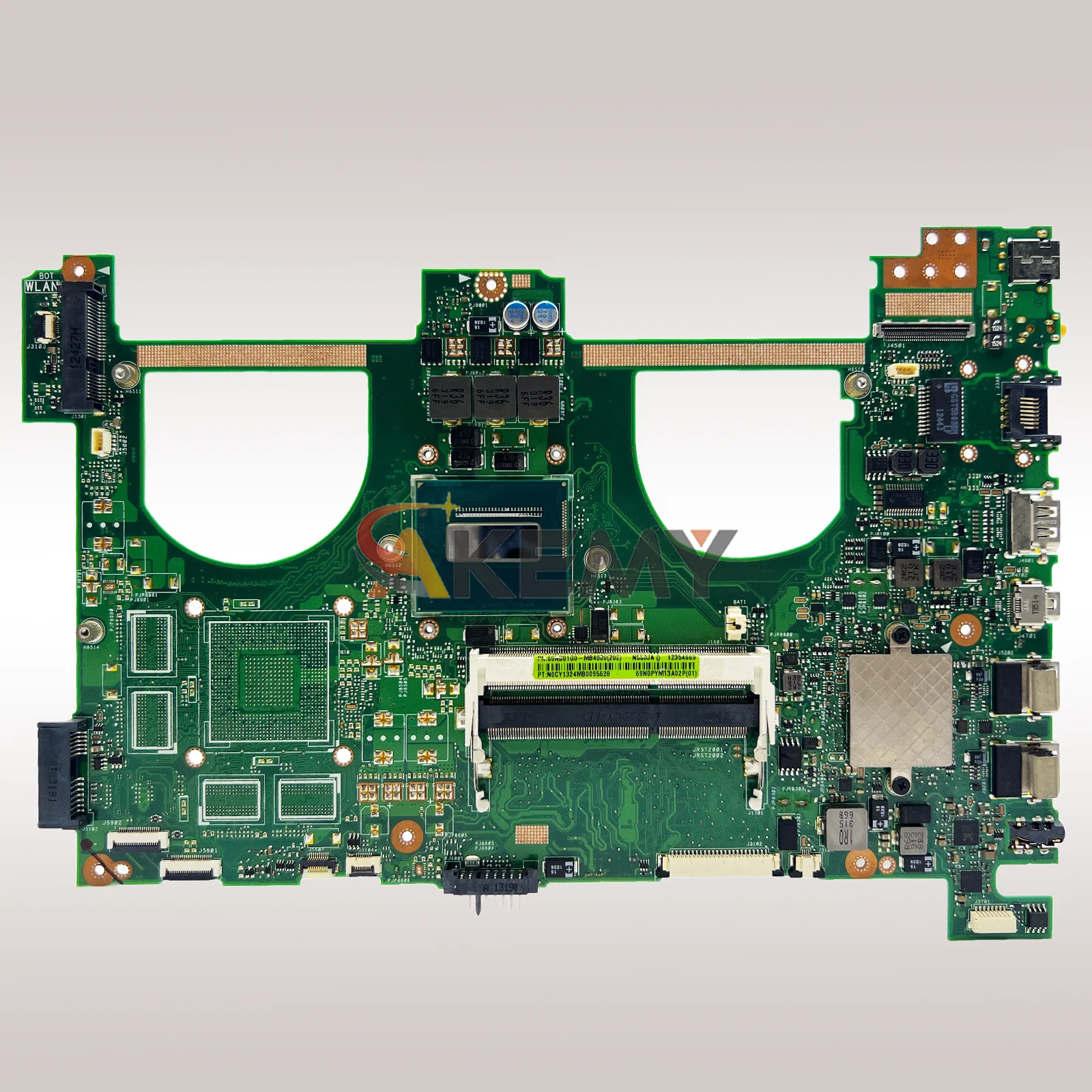 N550JA Laptop Motherboard For ASUS ROG N550JV N550J N550JX N550JK G550J Notebook Mainboard With  i3 i5 i7 CPU 100% tests OK stk