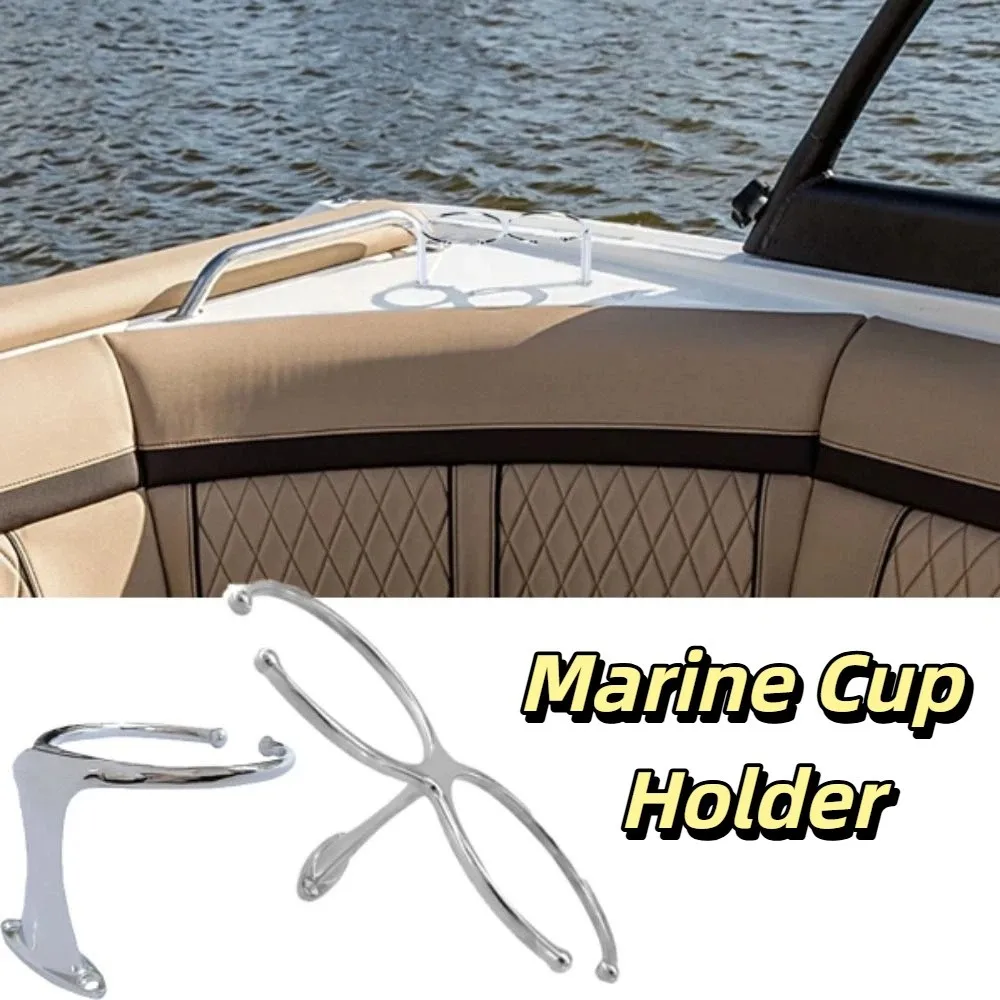 

Держатель для стаканов из нержавеющей стали для автомобиля, одинарный/двойной, для чашек, морского класса, на одной ножке, для напитков, аксессуары для автофургонов