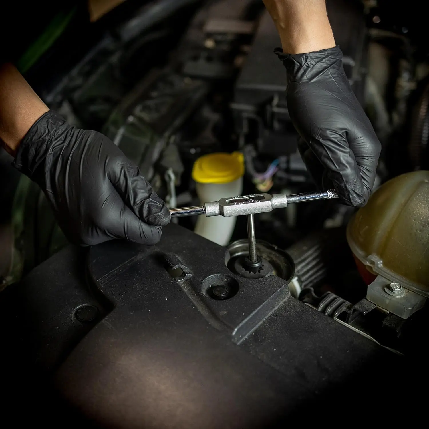 110pcs Multifunction Pipe Thread Alloy Steel Tap and Die Set Wrench Hand Metric External Thread Hand Tool Kit Tap and Die Set