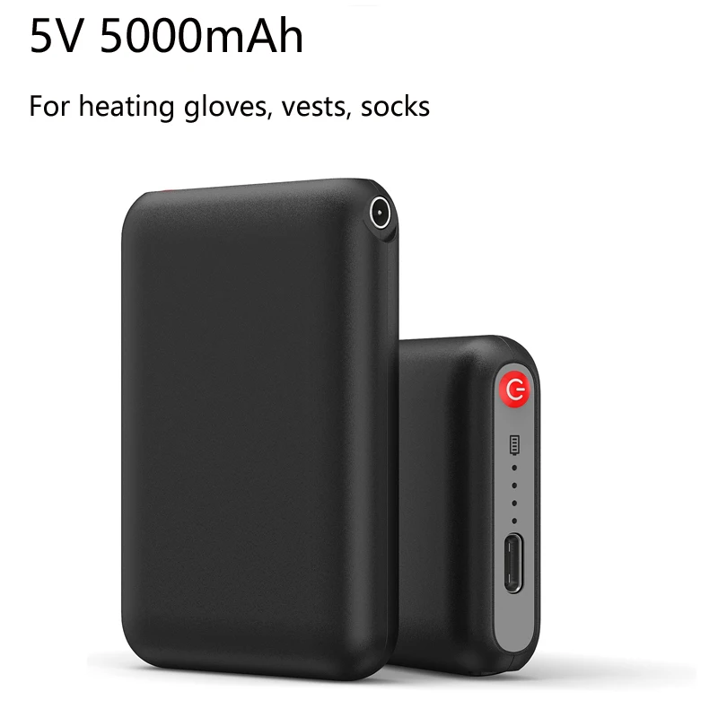 

5V 5000mAh Heated Gloves Battery Lithium polymer Batteries for Heating Vest, heating socks, Antifreeze battery