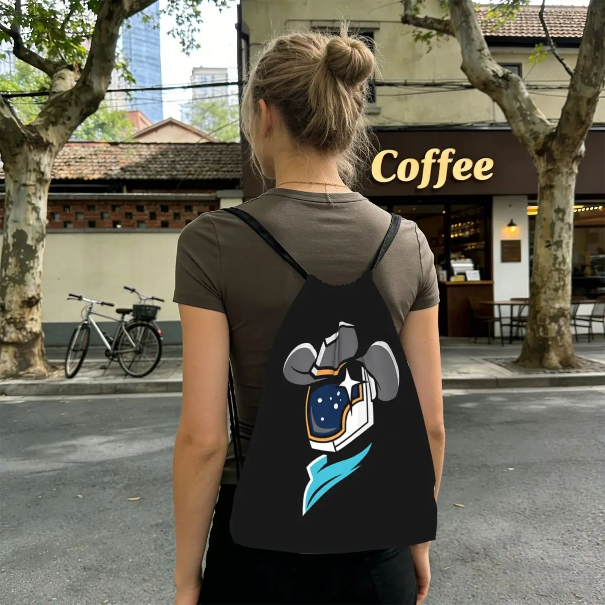 Sugarland Space Cowboys Merch Sugar Land Space Cowboys Backpacks Multi-function Drawstring Bags Storage Bag Book Bags