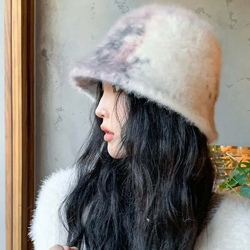 652F GradientColor صياد قبعة صغيرة النشاط في الهواء الطلق غطاء دلو المرأة غطاء الرأس