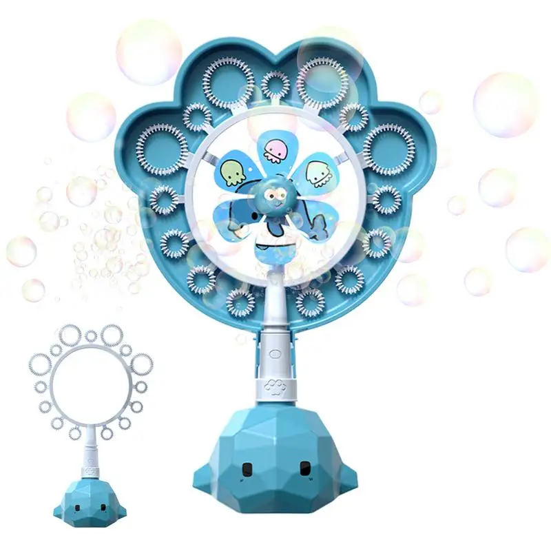 

Bubble Wands For Kids Outdoor Bubble Machine Wand For Kids Creative Windmill Spinner Bubble Blower Kid Funny Toys For Teens Boys