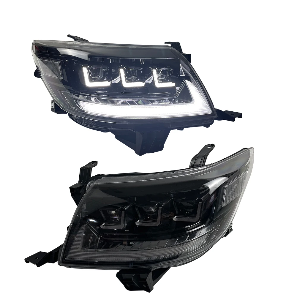 

Car LED Headlights for Toyota Hilux Vigo 2012-2015 Black 811500K440 811100K440