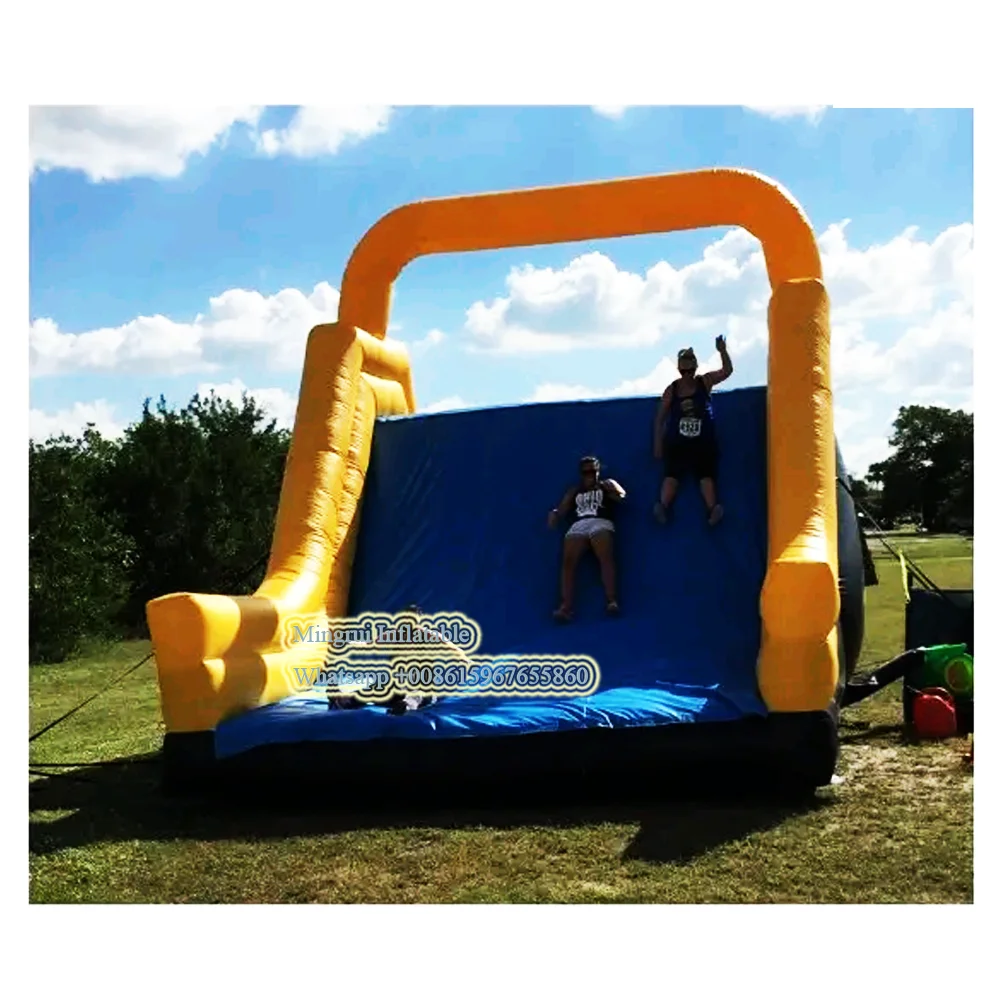 

8x8m 27x27ft Commercial Commercial Rental Children's Inflatable land Slide Trampoline Castle Obstacle Course Playground For Sale