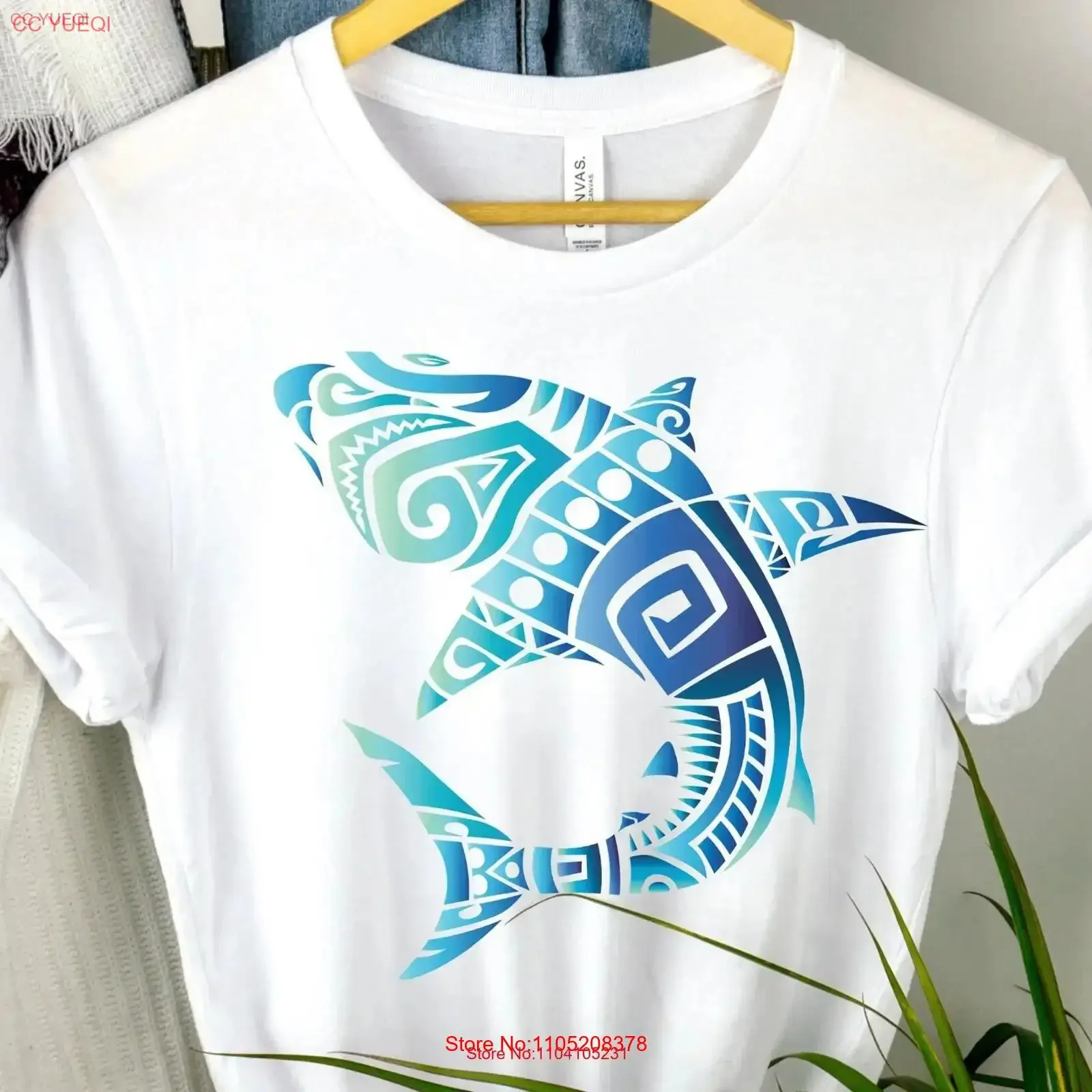 Tribal SharT T Shirt Sharks Retro Hawaiian Summer Shark Lover Cute For Him Animal ift vintage Washed Casual fashion Versatile