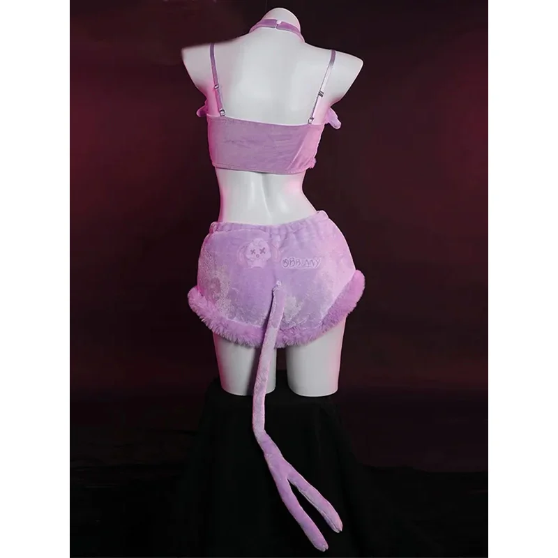 

CyEspeon Mentali Psiana Cosplay Costume Sleepwear Women Men For Halloween Christmas Festival Party Clothes CHJ8523651