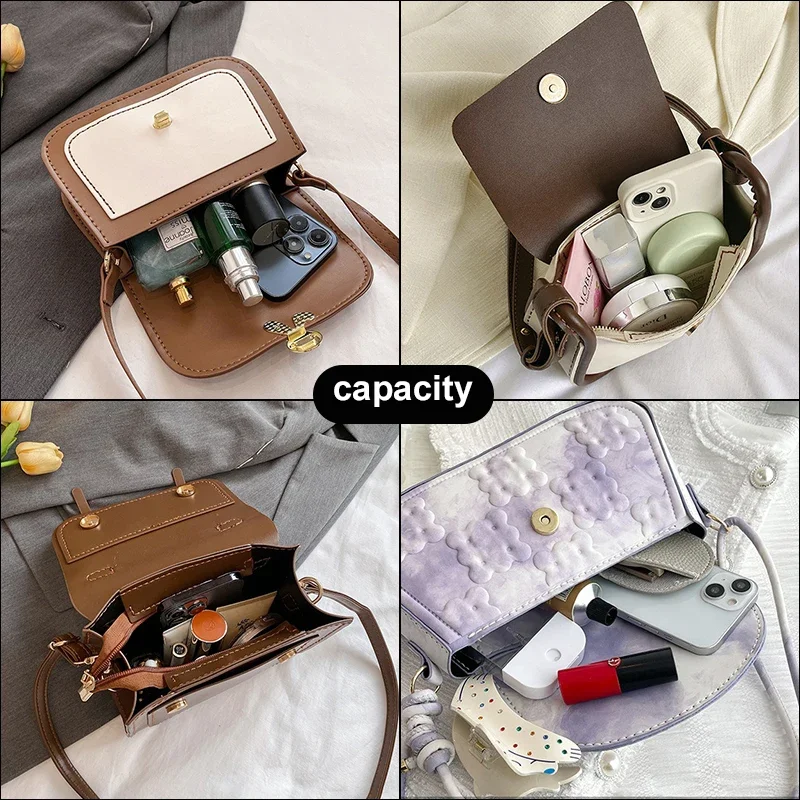 Bag Making Kit Set Handmade Hand Sewing Material DIY Shoulder Strap Bag Kit Hand sewing pocket Leather Craft Crossbody Bag