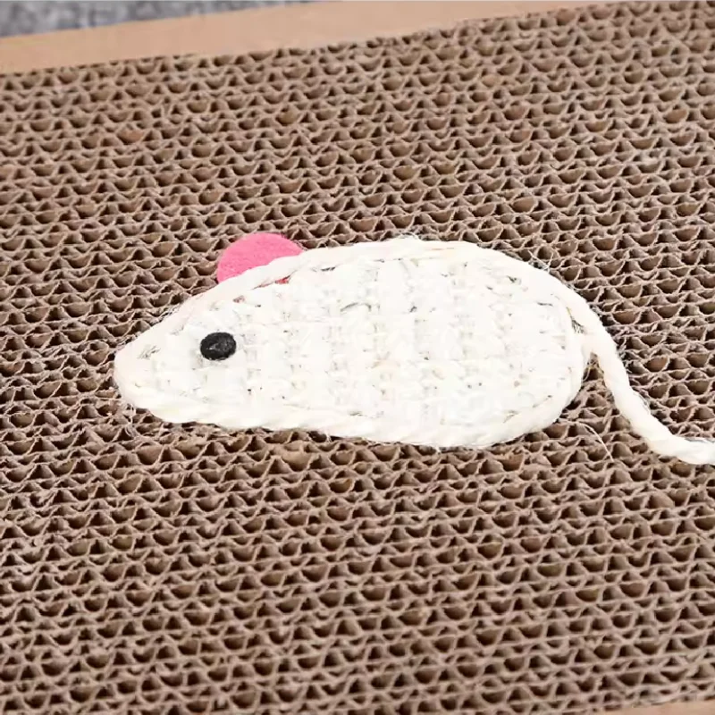 3 pieces of replaceable cat scratching board, indoor cat scratching board, cat scratching post, cat toy, sisal mouse