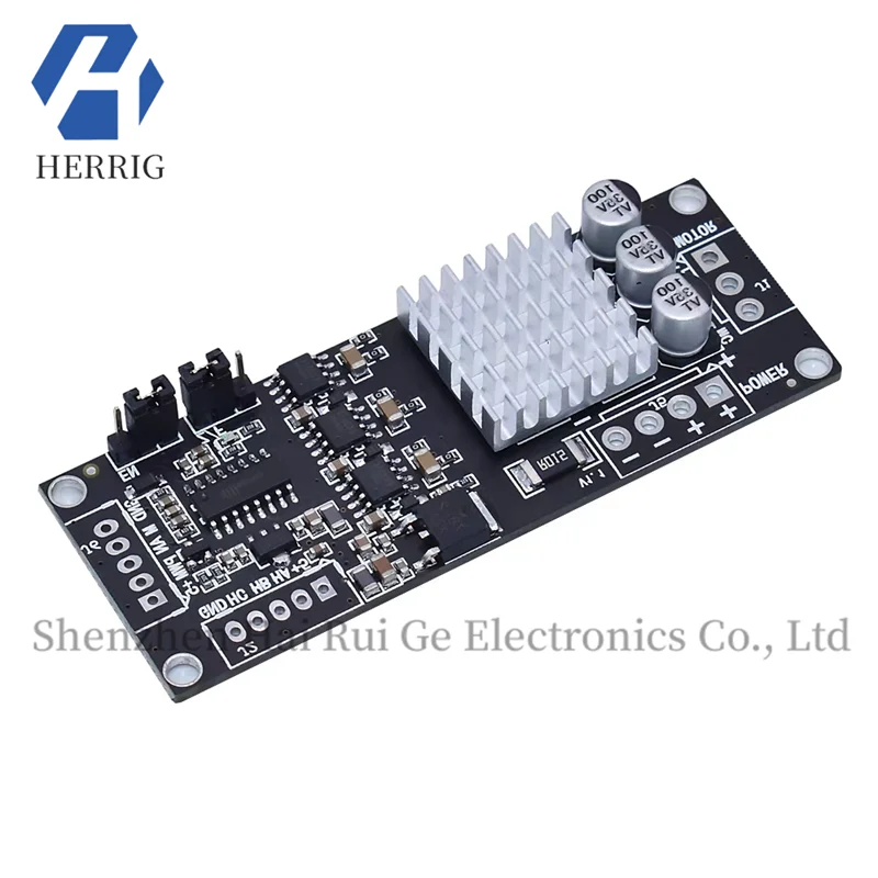 XY-BLDC Three-Phase Brushless DC Motor Controller Module with Hall Sensor, Brushless Motor Driver Board