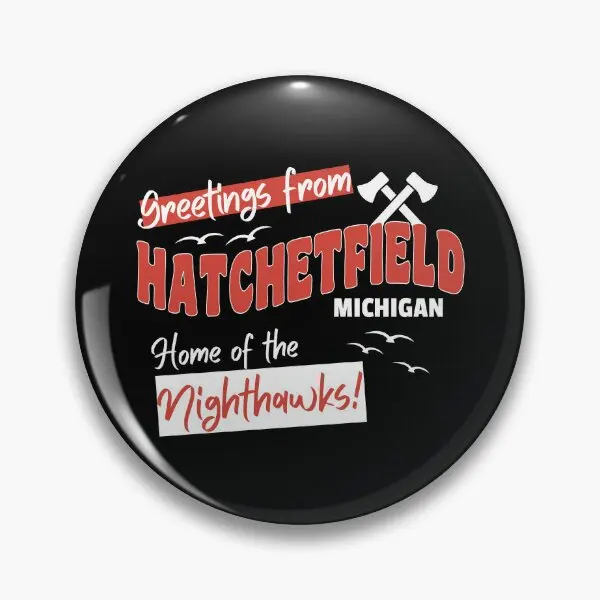 

Мягкая булавка Starkid с приветствием от Hatchetfield, милая шляпа, модная Металлическая Булавка на лацкан, украшение на воротник, подарок, креативная Ювелирная брошь