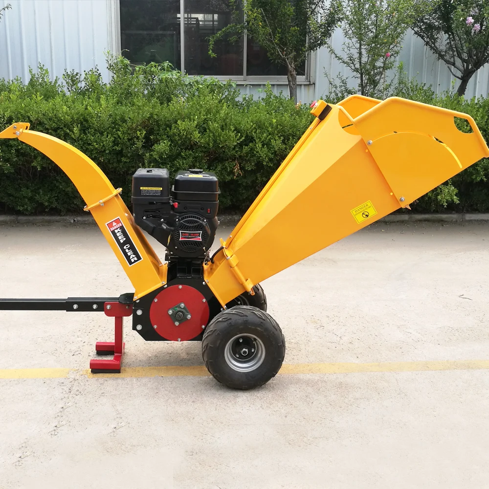2025Hydraulic Automatic Garden Wood Shredder Chipper Farm Machine Wood Chipper 7 Inch Wood Chipper Machine
