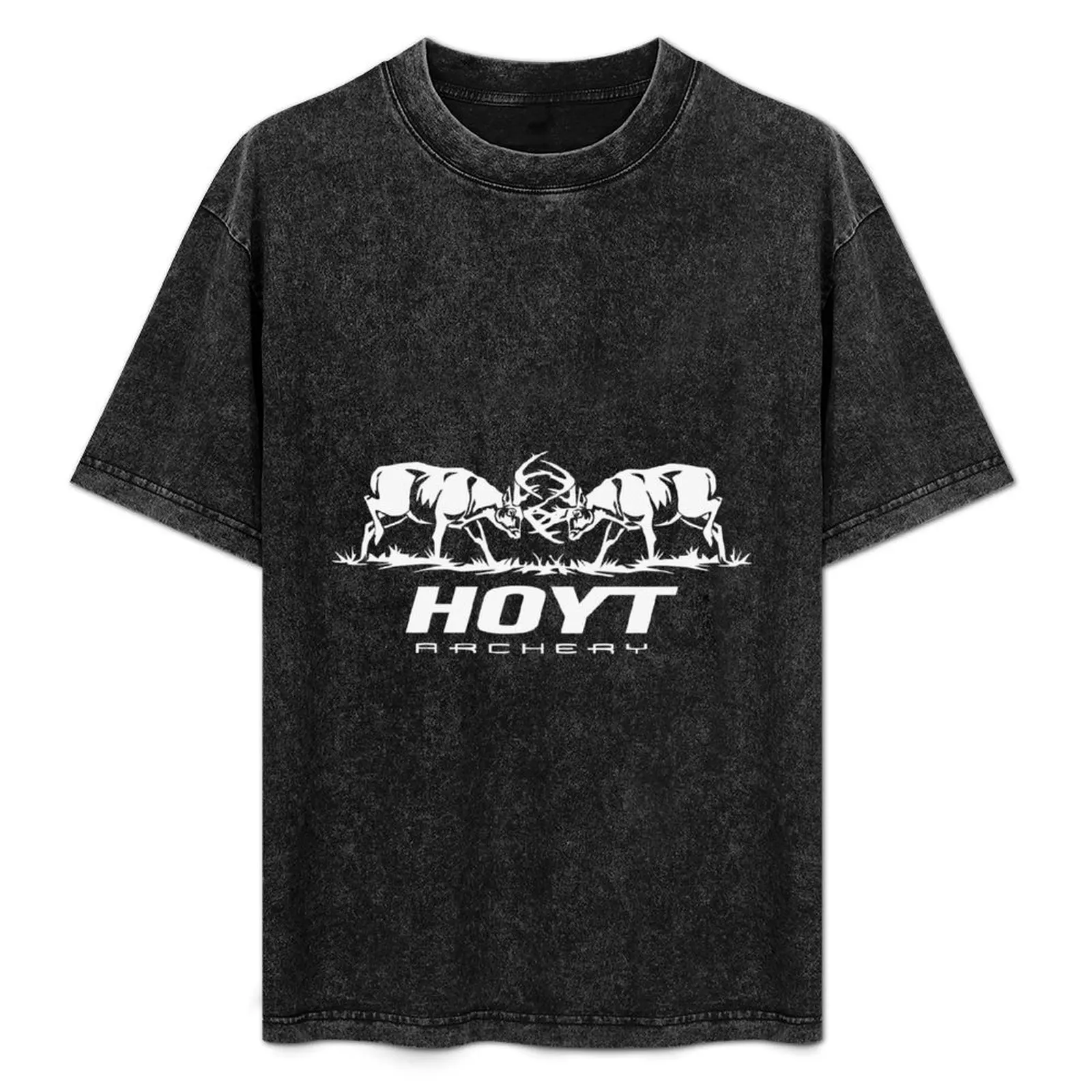 

Hoyt Archery Brawling Bucks T-Shirt Minimalist Graphic Tee Shirt