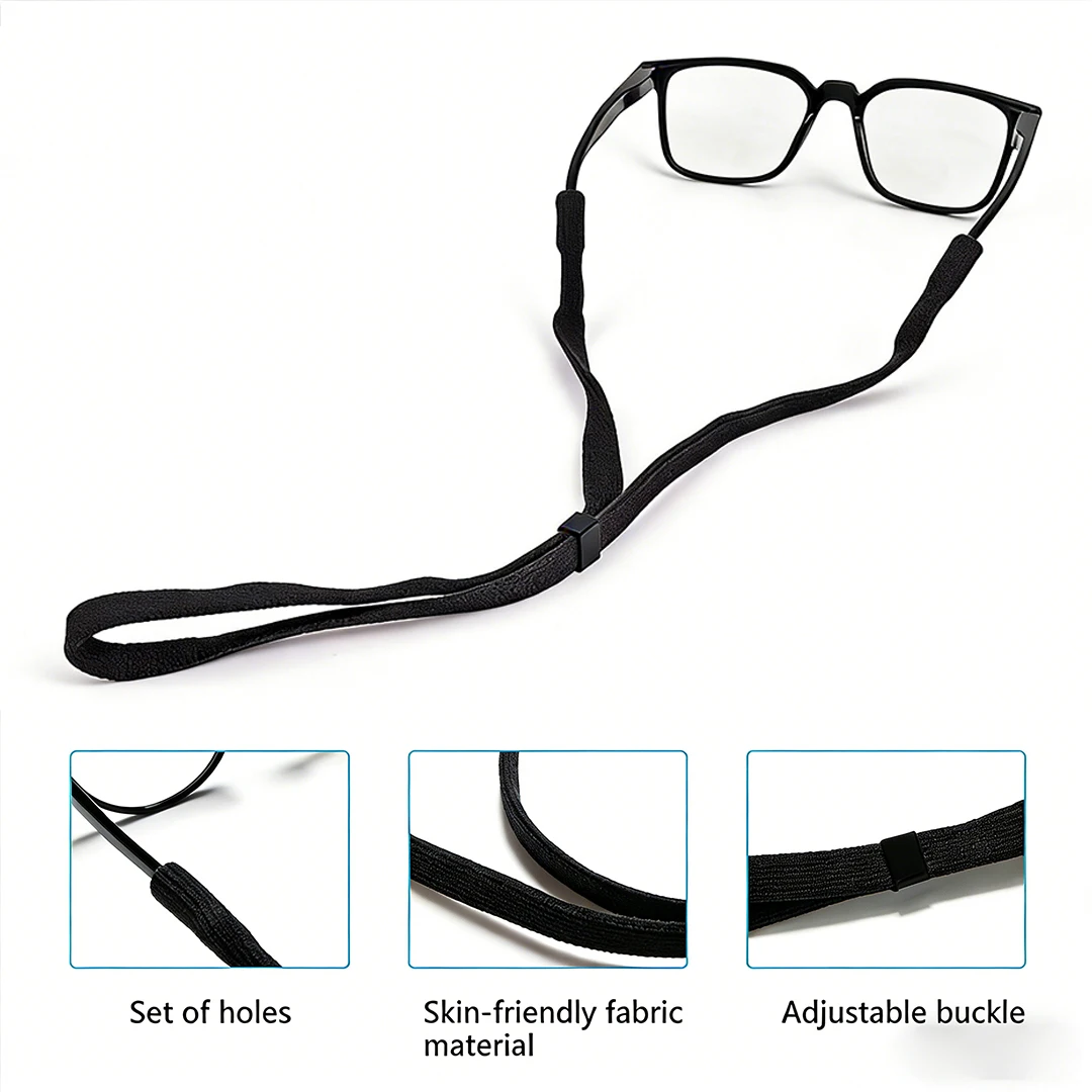 3er-Pack Rutschfeste Brillenkordel, Brillenband, Unisex Outdoor-Sport-Sonnenbrillenband für Männer und Frauen PS04 – Detail 6