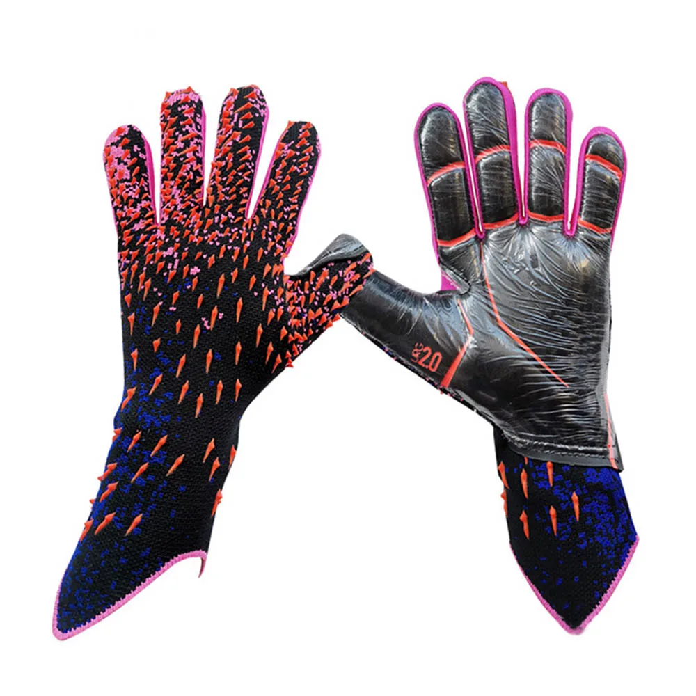 Soccer Goalie Gloves Latex Thickened Professional Goalkeeper Gloves for Adult Youth Football Sports Training and Match image 5