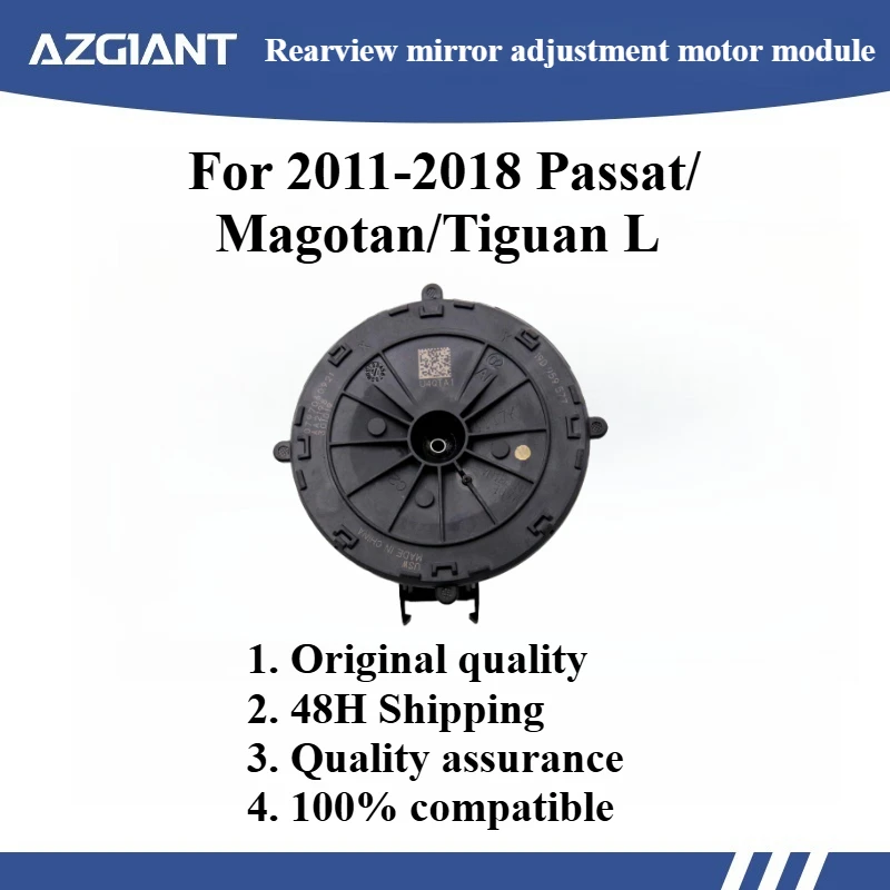 

Azgiant Car rearview mirror lens glass adjustment motor module for 2011-2018 Passat/Magotan/Tiguan L Original replacement 3PIN