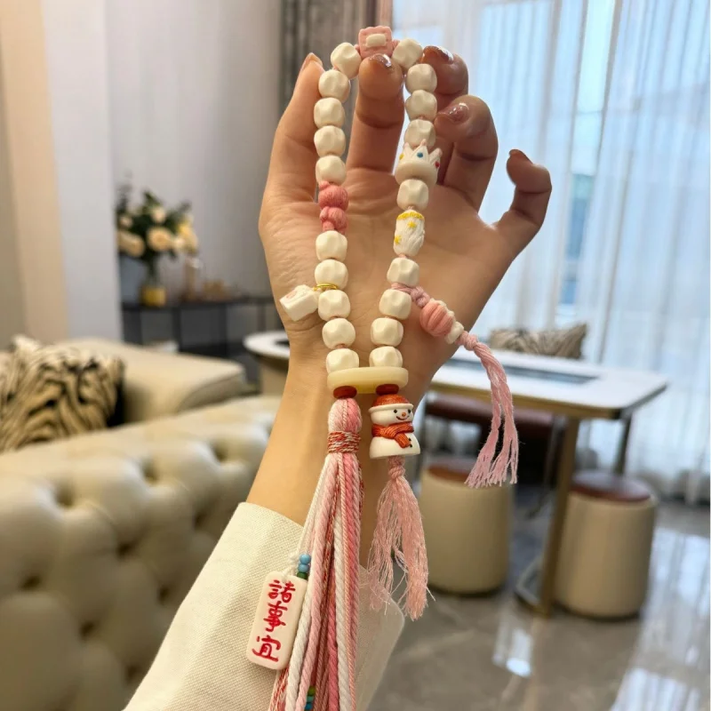 

Ox Passion Fruit 10Mm With Antlers Genfu Snowman Ox Bone All Matters Card Bracelet Buddha Beads