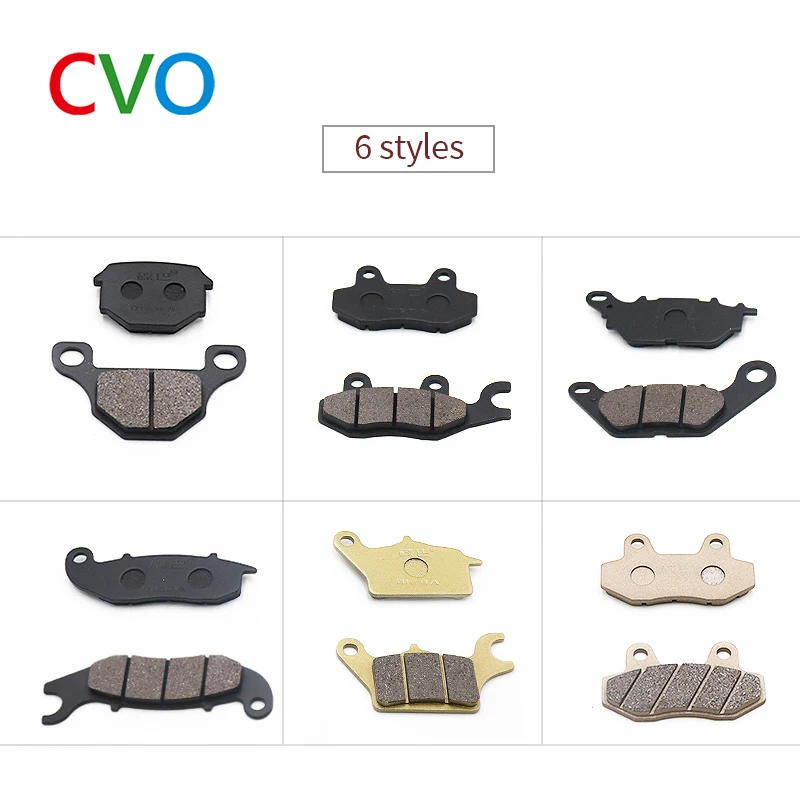 CVO Motorcycle Brakes Front Rear Disc Brake Pads Shoes for W125 TXR W110 DTM150 Y125ZR LC135Y15  Scooter Moped Durable