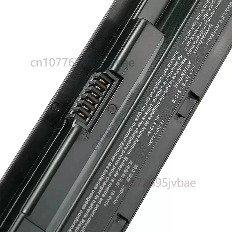 N750BAT-4 Laptop Battery For Clevo N751BU N750WU N750BU N750S Series 87-N750S-31C00 6-87-N750S-4EB1 4EB2 3CF1 6-87-NH50S