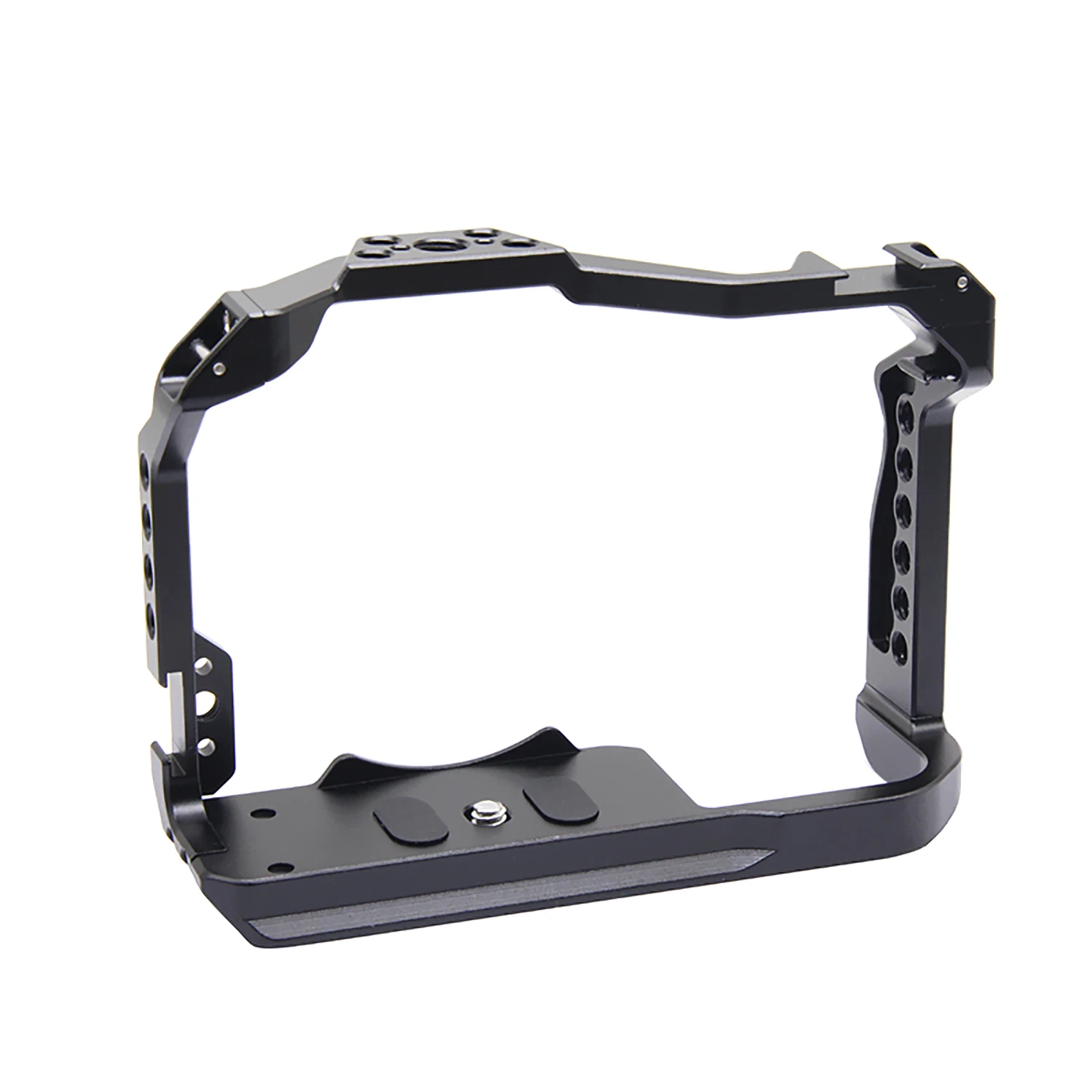 Camera Cage For Canon EOS R7 Aluminum Alloy Camera Rabbit Case Rig with Cold Shoe for Led Light Microphone Flash