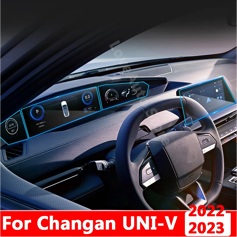 

Для Changan UNI-V UNI V 2022 2023 Защитная пленка для экрана автомобильного GPS навигатора закаленное стекло для защиты приборной панели