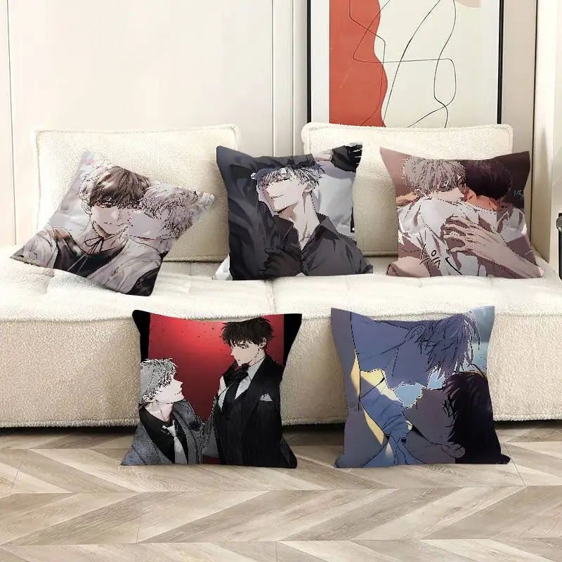 

Passion Bl Anime Pillowcases Home Bedding Decorative Pillow Cover Wedding Super Soft Pillow Case