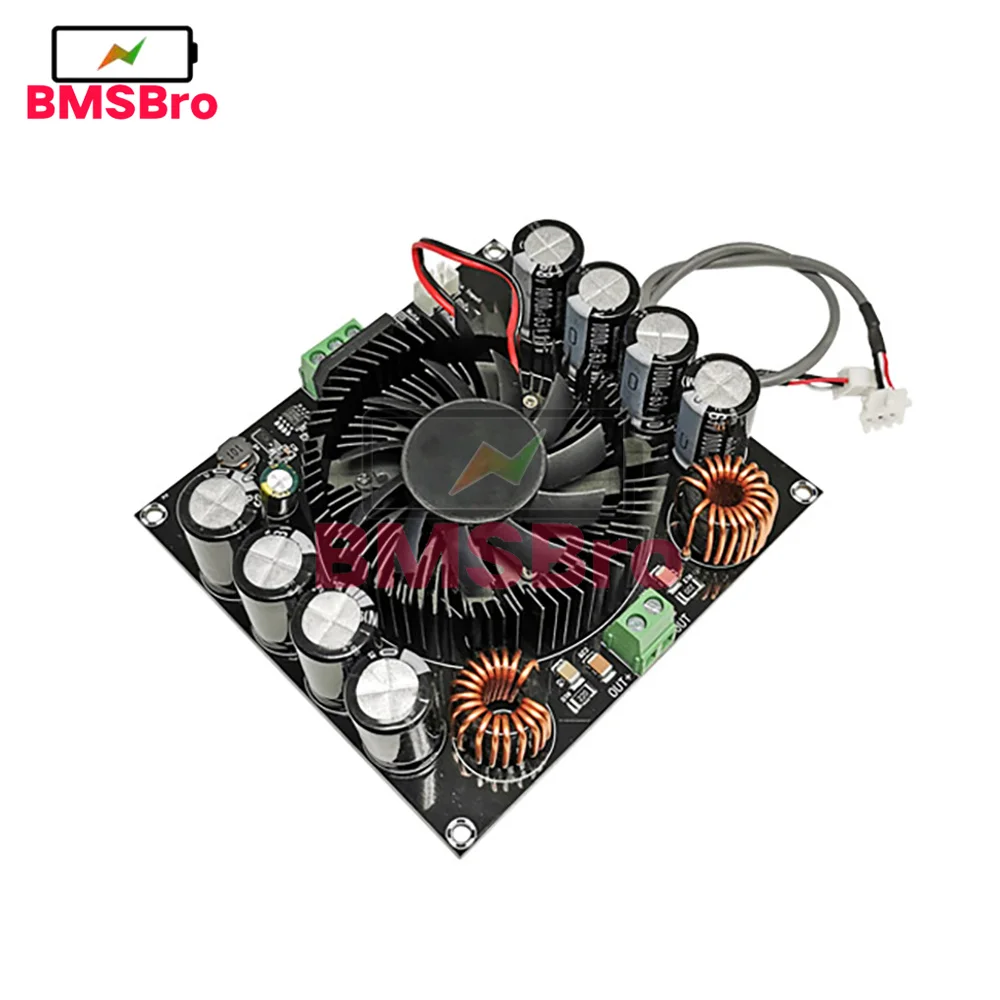 420W TDA8954TH Digital Power Amplifier Board AC 24V Mono Channel Class AD Audio Amp for DJ Bar Car Speaker Subwoofer Theater