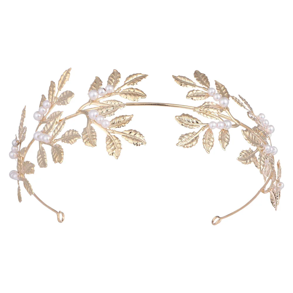 

Pearl Headband Bridal Crown Tiara Birthday for Wedding Crowns Bride Tiaras Women Gift Bridesmaid Gifts