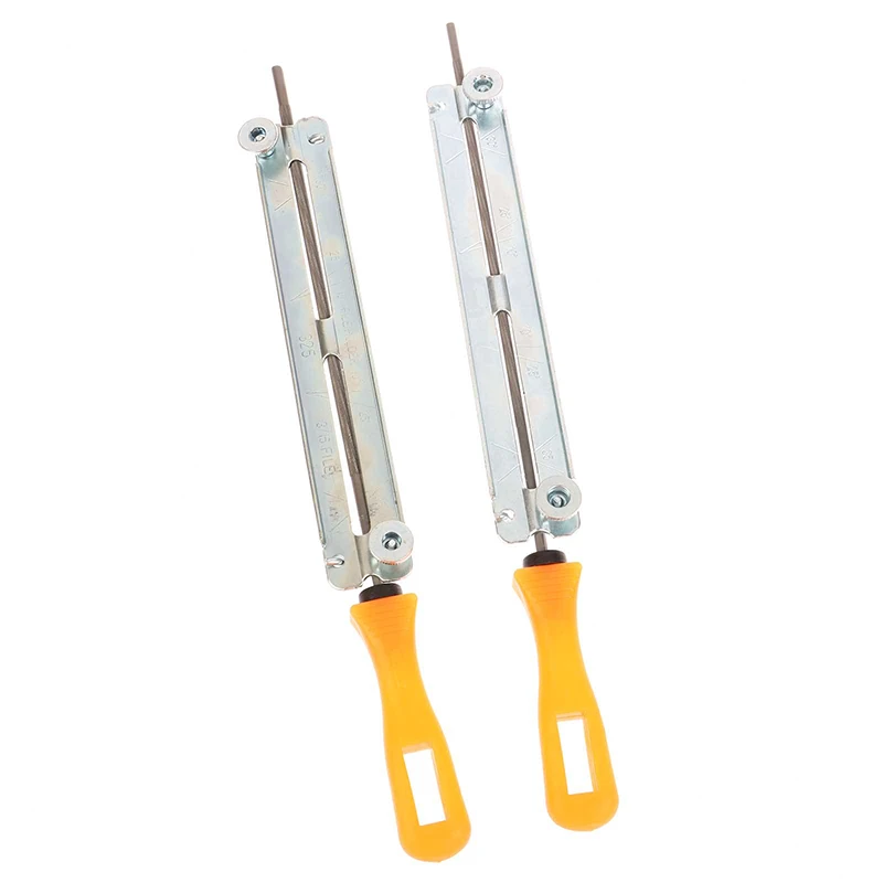 1pc 4MM/4.8MM Mechanical Chainsaw Sharpening Files With Plastic Handle Woodworking Chain Saw Tool Abrasives Tools Accessories