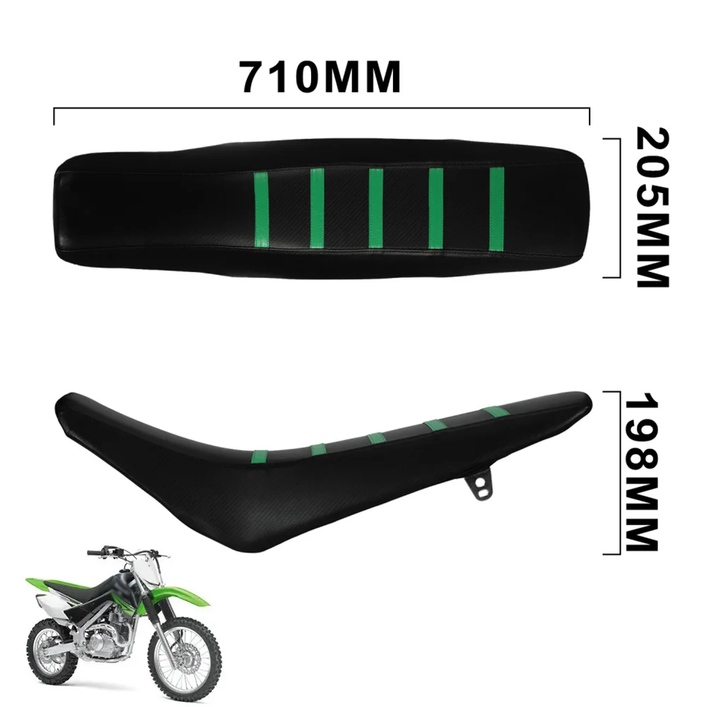 For Kawasaki KLX140 2015-2024 Seat Cover Non-Slip PVC Resistant Off-Road Motorcycle Accessories Electric Dirt Pit Bike Parts