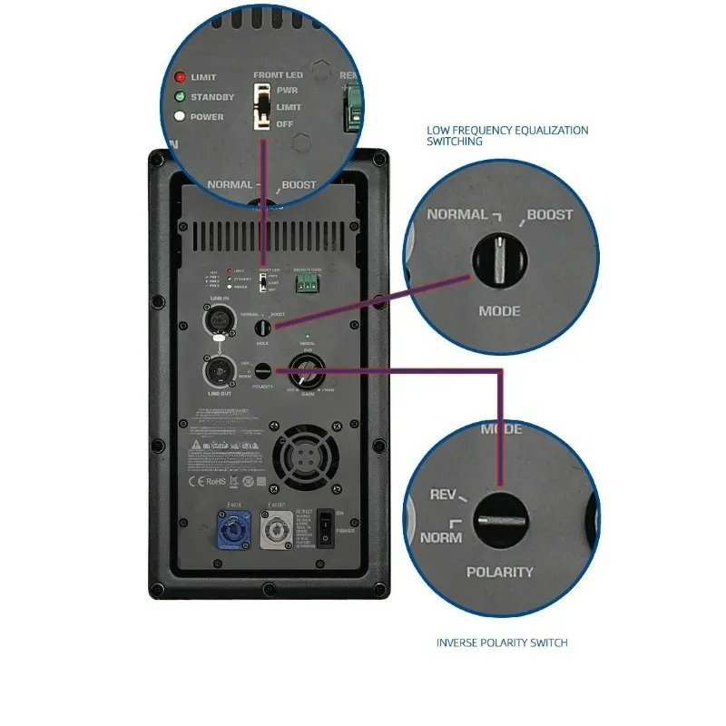 Picture 7: Professional Digital Amplifier Module for Active Speaker Subwoofer, Metal Case, High Quality